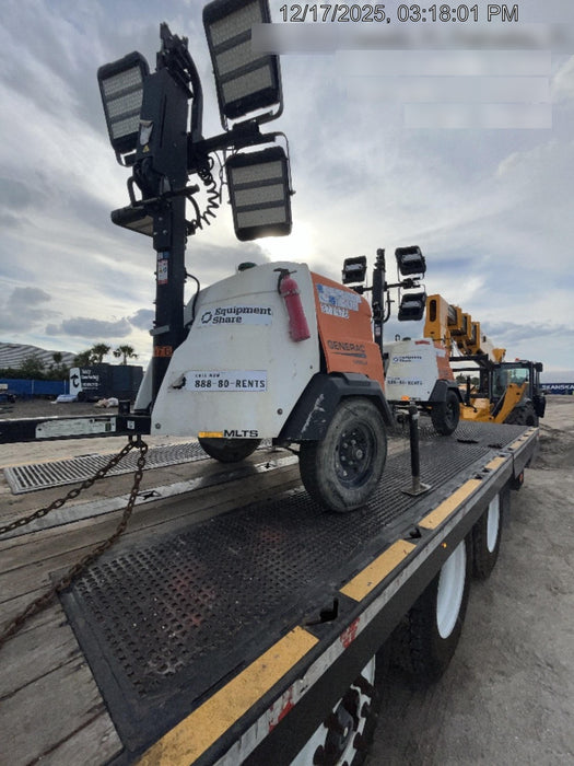 2023 Generac MLT2 Diesel, Flex Switch 120V Input, Powerzone Controller, 
(4) 320W LED Lights, 4kW Generator, 39.9 Gal Fuel Tank, 2" Ball, T3
