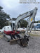 2019 Takeuchi TB240 Takeuchi TB240 Canopy w/Rubber Tracks, Auxiliary Hydraulics, Manual QC, Hydraulic Thumb, 12/18/24" Buckets