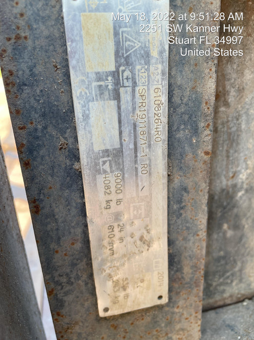 2014 CASCADE 84" Pallet forks - Cascade