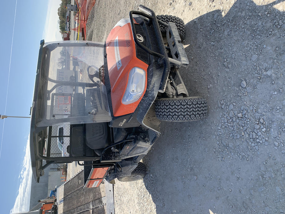 2020 Kubota RTV-X1140W-H 4WD utility cart -LED strobe -Windshield tempered glass -Plastic canopy -Wire harness kit -Backup alarm