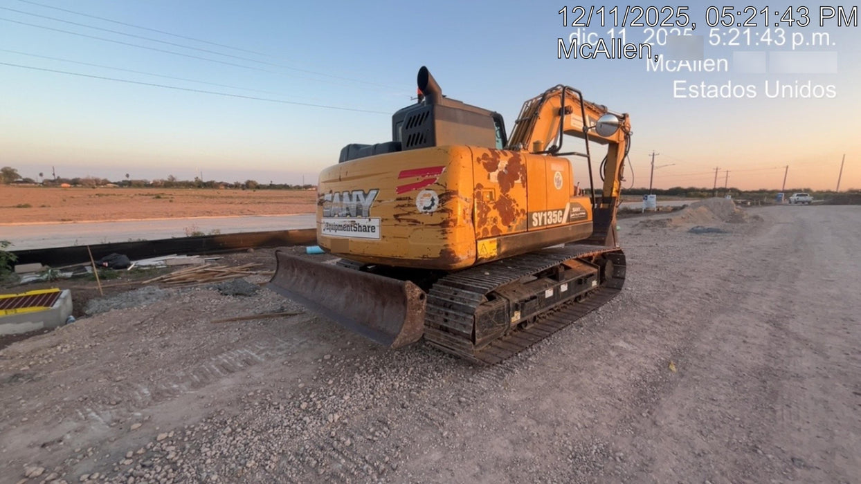 2018 SANY SY135C