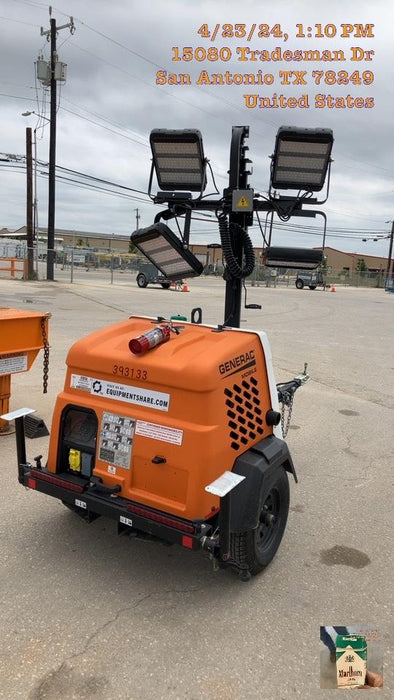 2024 Generac MLT2 Diesel, Flex Switch 120V Input, Powerzone Controller, 
(4) 320W LED Lights, 4kW Generator, 39.9 Gal Fuel Tank, 2" Ball, T3