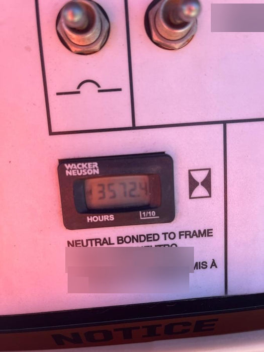 2019 Wacker Neuson LTV6L-MH Wacker Neuson LTV6L Mobile Light Tower w/Fuel Level Sensor Installed