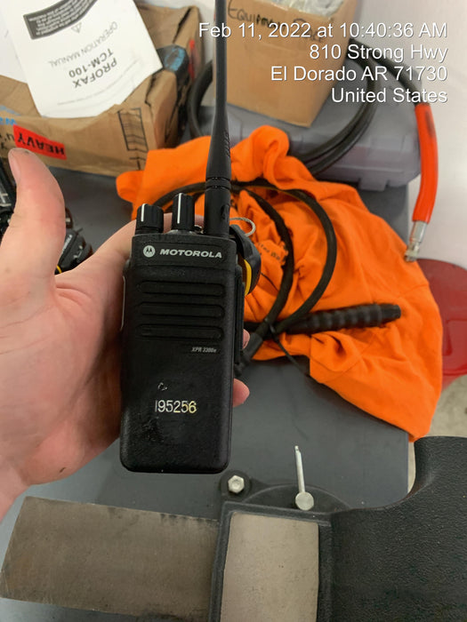 2021 MOTOROLA XPR3300E