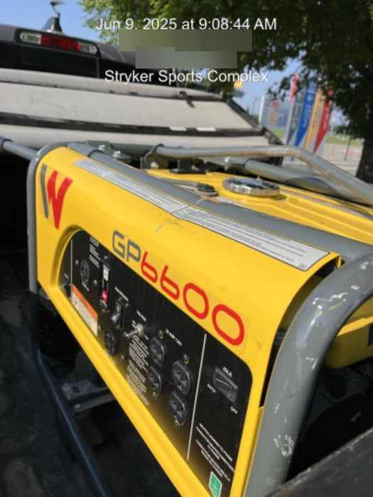 2020 WACKER NEUSON GP6600A