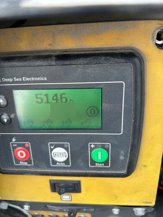 Allmand NLV3GR (4) LED Light Fixture 350W, 23' Vertical Mast, 3kW Prime, Towable, Deep Sea L401, Leveling Jacks, Yanmar T4F 5.8hp