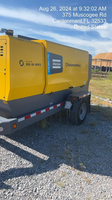 2024 ATLAS COPCO XAS 850