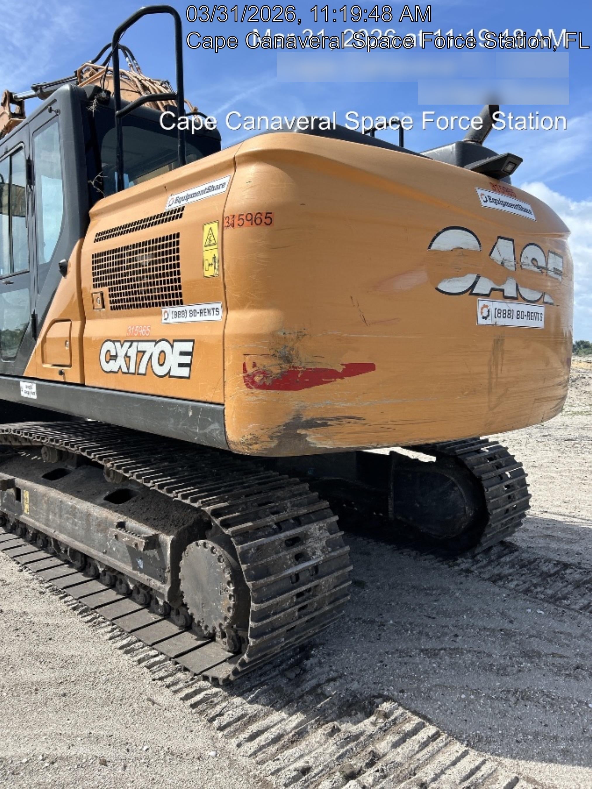 2023 CASE CX170E