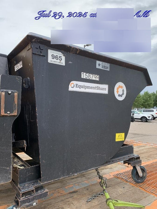 2021 STAR INDUSTRIES M-1820 - Self-Dump Hopper