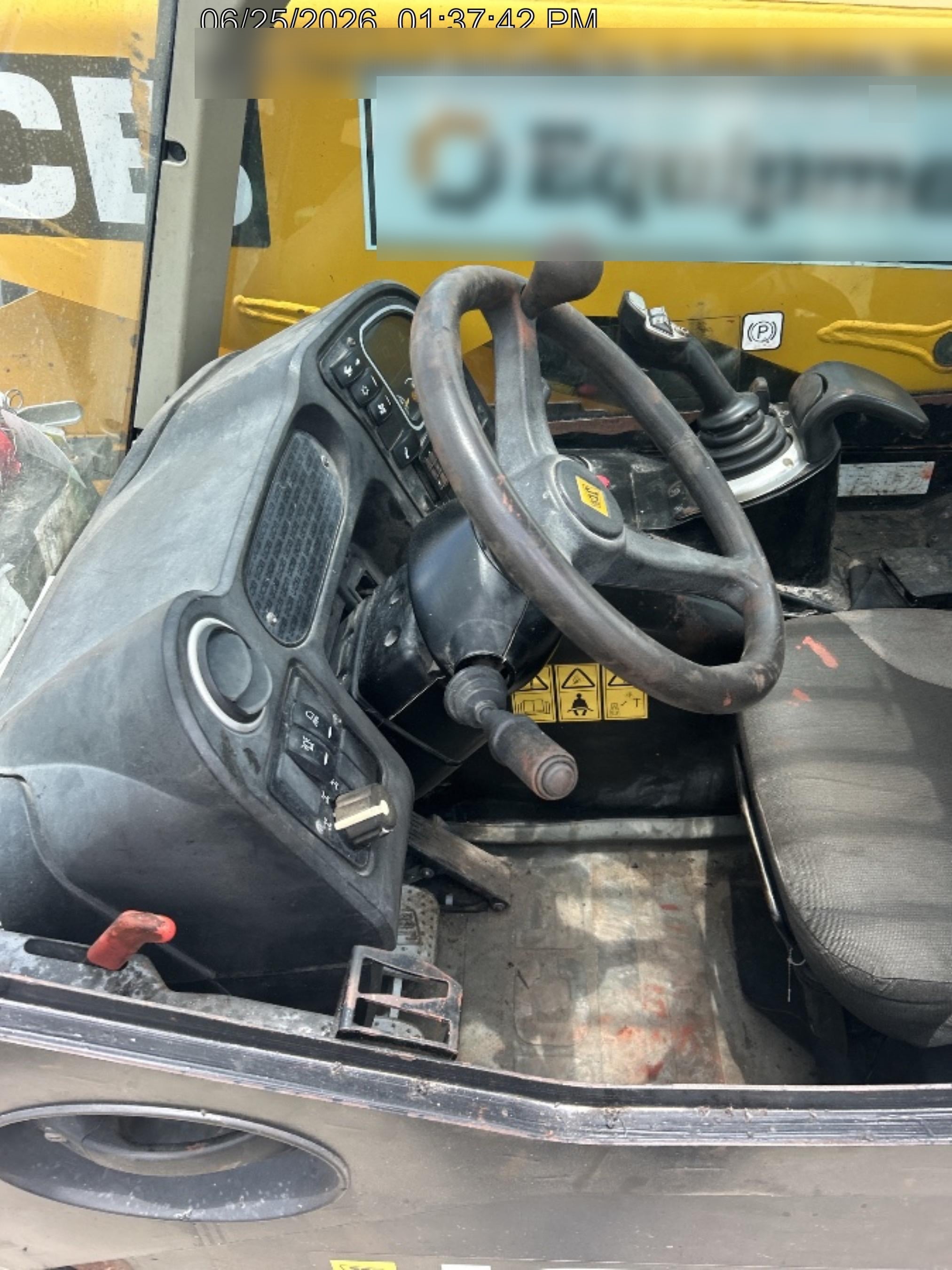 2020 JCB 505-20TC Cab/Heat/Air, Solid Tires, Work Lights, Beacon, Aux Hydraulics, Back up Alarm, ES Decals