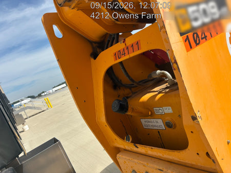 2020 JCB 509-42 Canopy, Solid Tires, Work Lights, Beacon, Aux Hydraulics, Back up Alarm, Lifting Eye, ES Decals