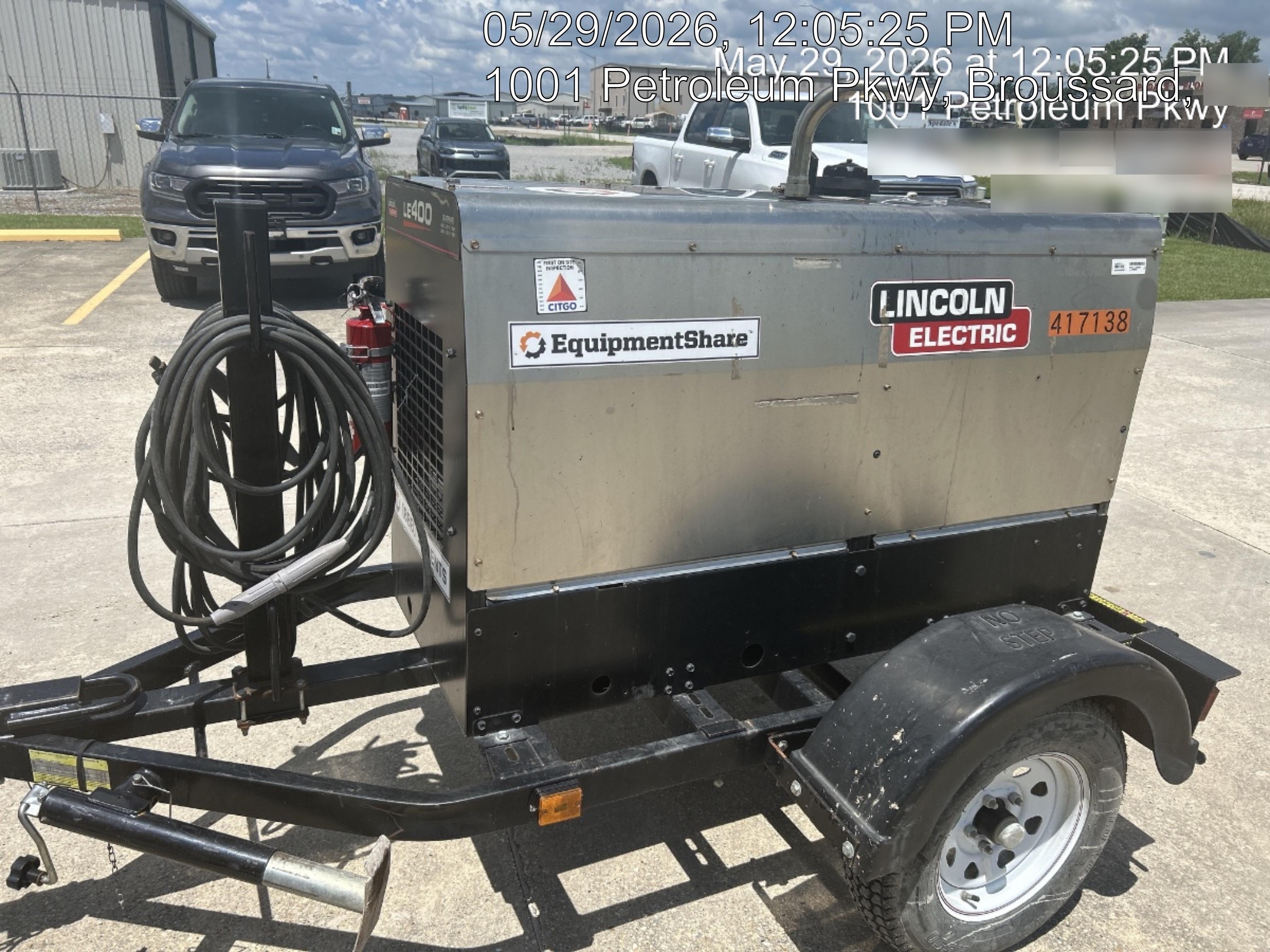 2024 Lincoln Electric LE400 Kubota V1505, Trlr, Cable Rack, Light Kit, ES Decals, T3