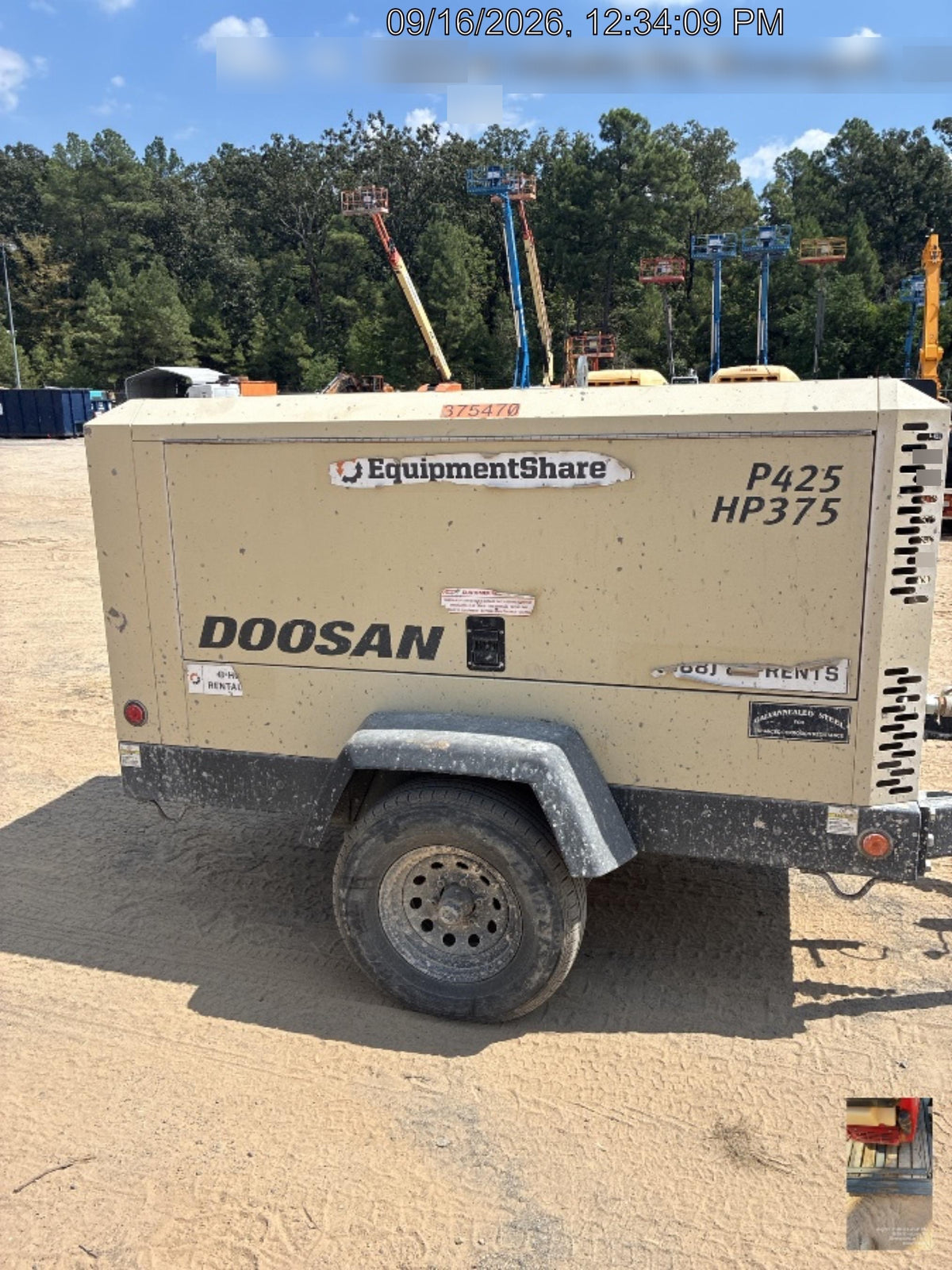 2023 DOOSAN P425/HP375WCU