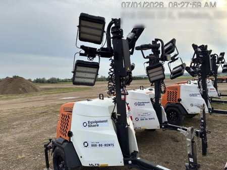 2024 Generac MLT2 Diesel, Flex Switch 120V Input, Powerzone Controller, 
(4) 320W LED Lights, 4kW Generator, 39.9 Gal Fuel Tank, 2" Ball, T3