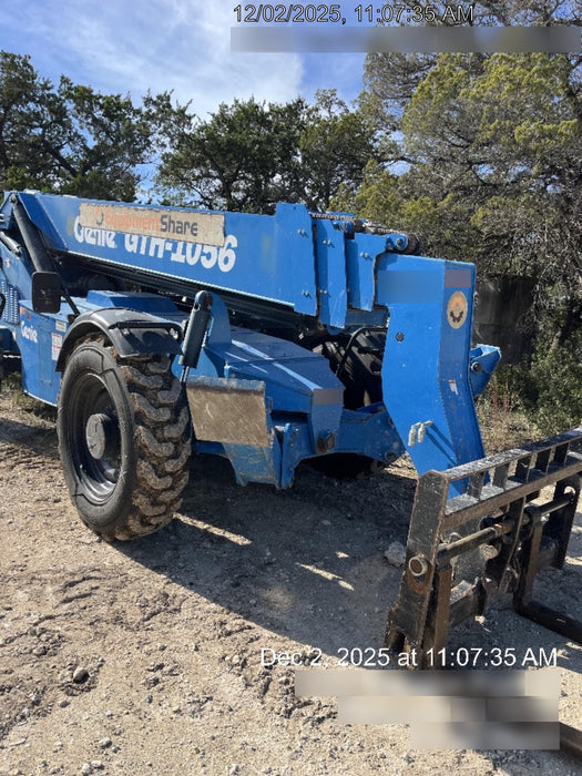 2018 Genie GTH-1056 GTH-1056 w/Open ROPS, FF Tires, Work Lights, 60" carriage/forks, cab mesh, beacon