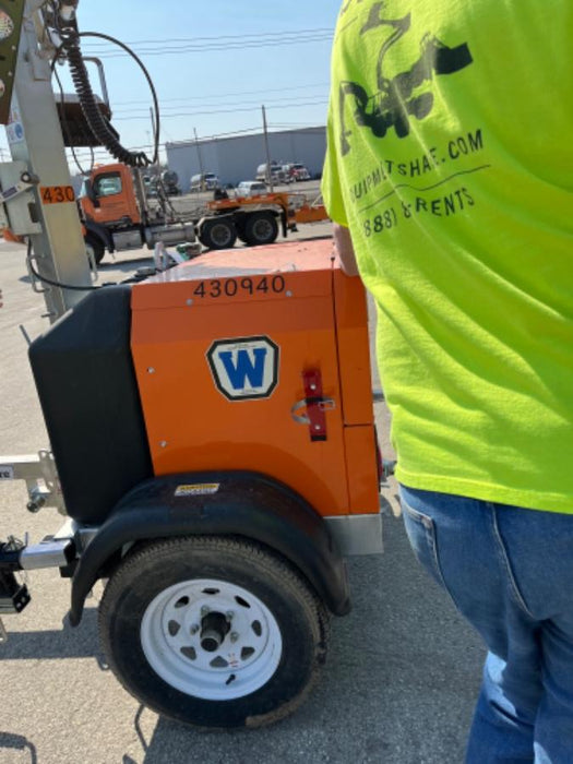 2024 Wanco WLTT-4MM4K Diesel, Deep Sea Controller, Shore Power Plug, Auto Start, (4) 350W LED Floodlights, 4kW Generator, 60 Gal Fuel Tank, 2" Ball, T3