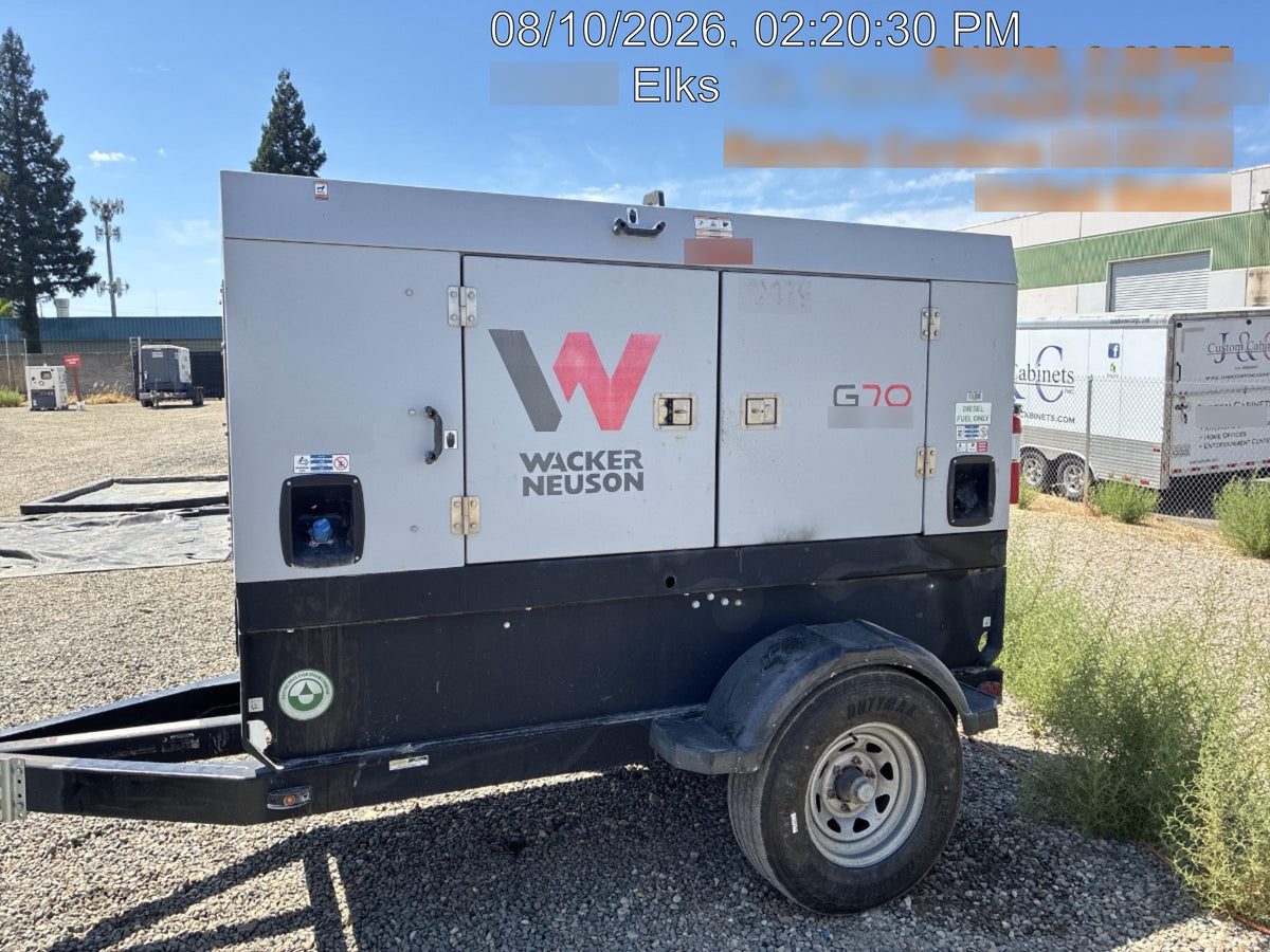 2019 WACKER NEUSON G70