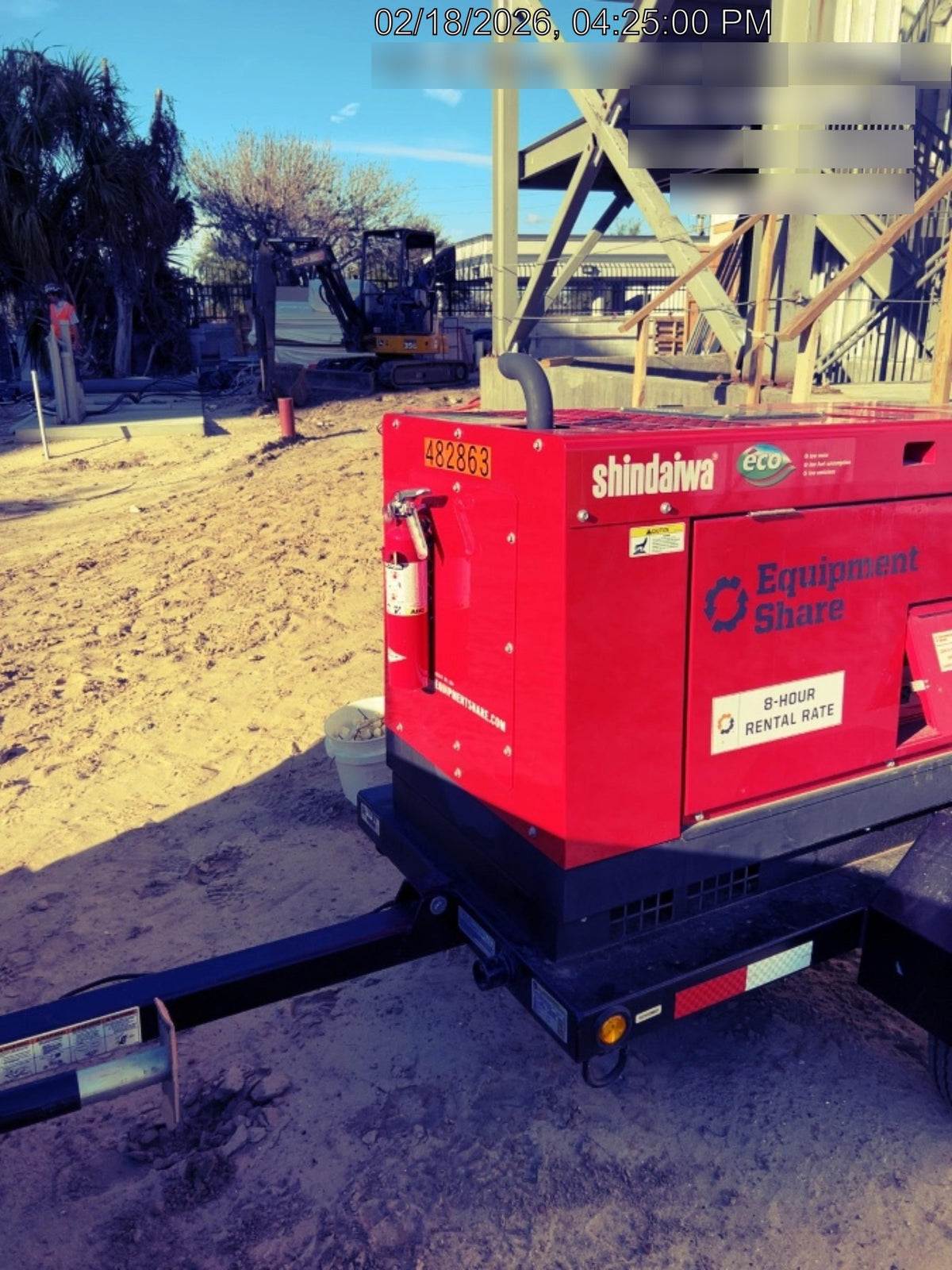 2024 Shindaiwa DGW400DML Kubota D902 Engine, 23 HP, Dual Op Welder, Wire, Arc, Droop Stick, Tig, and CC Stick Functionality, Simulphase, 3 Phase and 1 Phase Gen Output, Single Axle NB Trlr, Slr Trckl Chrg 12V 12W, Fire Ext, T3