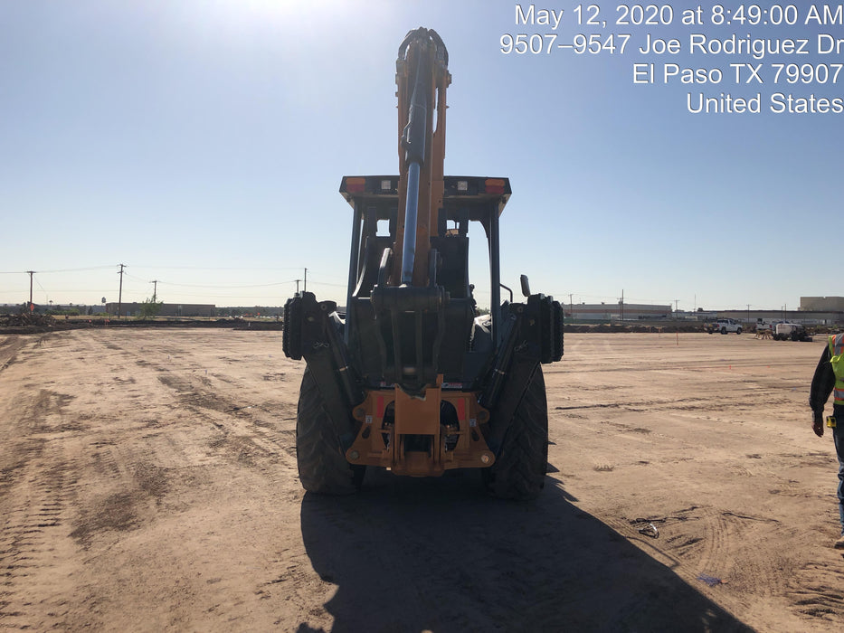 2020 Case 580N EP Canopy, 4WD, Standard Stick, Pilot Controls, 1 Way Hydraulics, Ride Control, TAG Manual QC