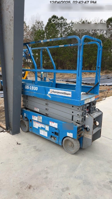 2020 Genie GS-1930 Standard Machine