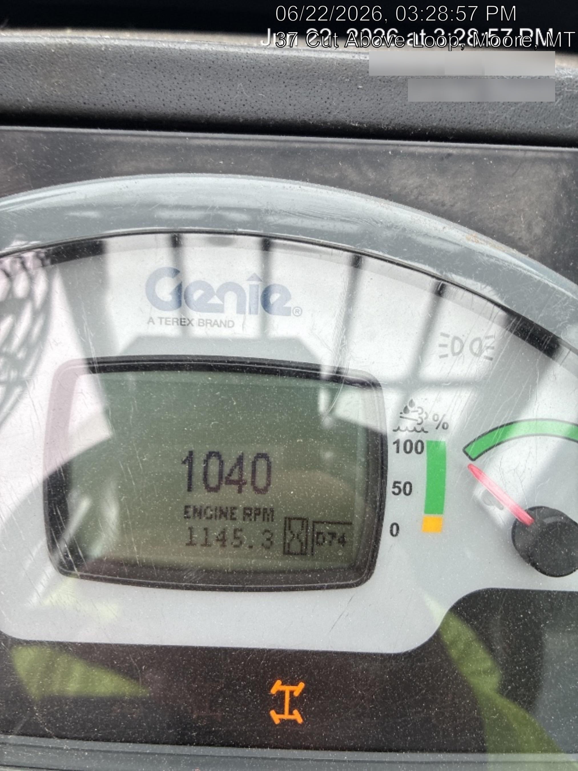 2022 GENIE GTH-844