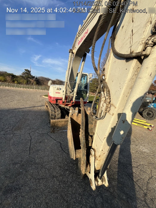 2019 Takeuchi TB290 Cab/Heat/AC Rubber tracks, Dozer blade, Travel alarm, Auxiliary hydraulics w/Manual QC, Hydraulic thumb, 18", 24", and 36" Buckets
