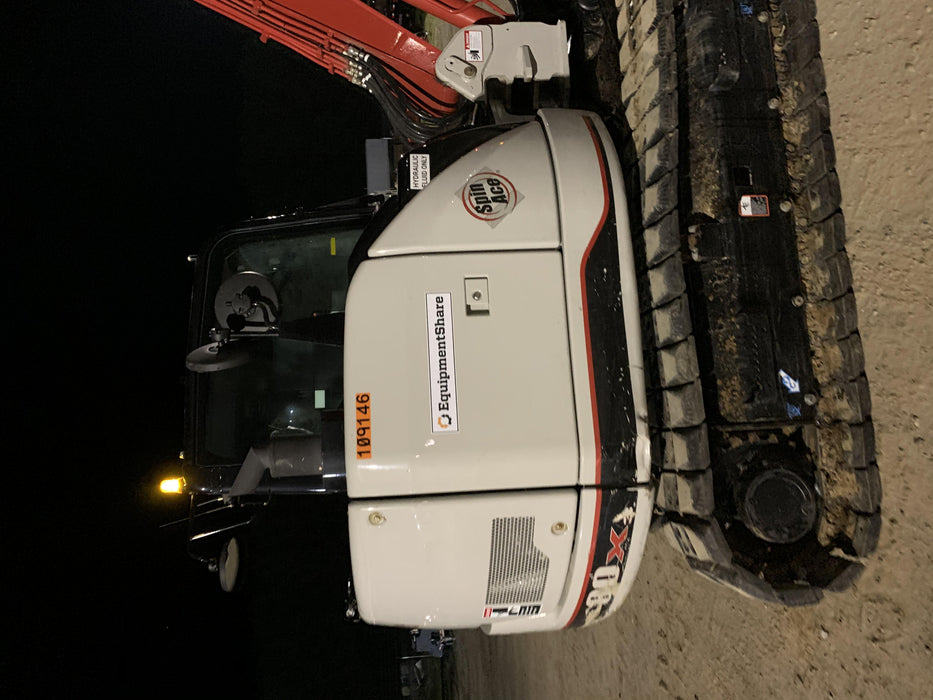 2020 Link-Belt 80X3EX 7'2" ARM, 17.7" rubber tracks, Multi function aux hydraulics