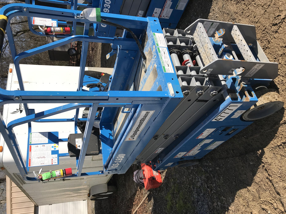 2019 Genie GS-1930 Fixed Rails with Chain Entry