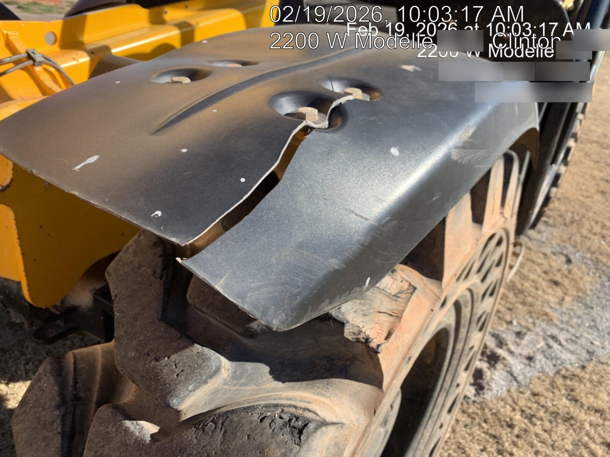 2019 JCB 509-42 74 HP w/Open ROPS, Beacon, Aux Hydraulics, LED Work lights, Solid Tires 66" Carriage/60" Forks