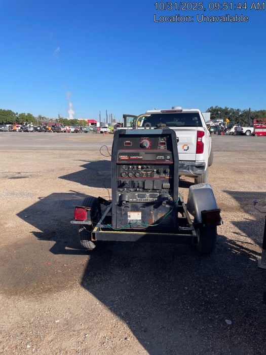 2020 Lincoln Electric Vantage 322 Welder Ready-Pak 3, w/ GPS & Decals (includes trailer, cable rack, fender light kit)