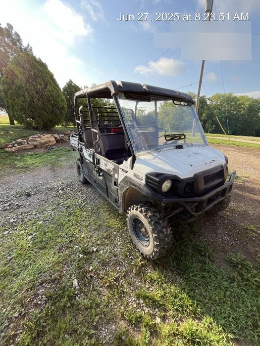 2019 Kawasaki MULE PRO-DX Kawasaki Mule 4x4 Diesel UTV w/Hard Top, Windshield, Beacon, Backup Alarm, ES Keypad/Hardware Installed