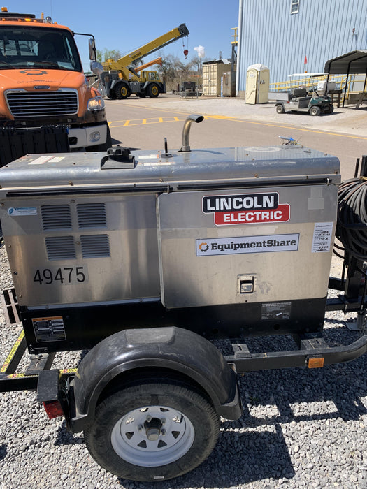 2019 Lincoln Electric Vantage 322 Ready-Pak 3, Two Wheel Trailer, Fender and Light Kit, Cable Rack