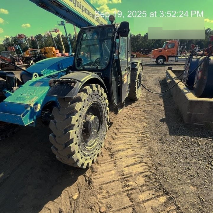 2020 Genie GTH-844 Cab/Heat/Air, Solid Tires, Work Lights, Beacon, Aux Hydraulics, Back up Alarm, Lifting Eye