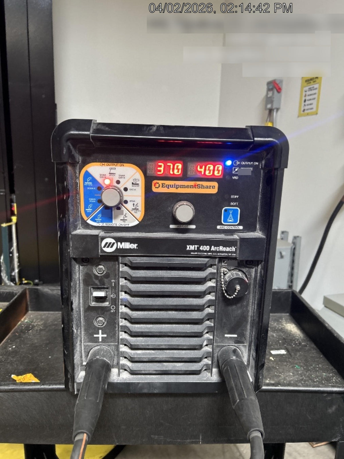 2025 MILLER ELECTRIC XMT 400