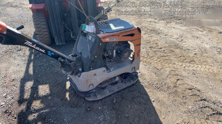 2023 Multiquip MV308GH Honda GX270, 18" Plate, Tachometer