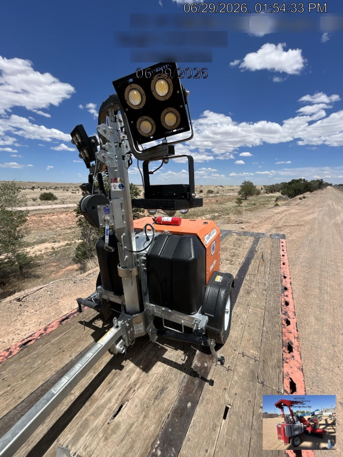 2024 Wanco WLTT-4MM4K Diesel, Deep Sea Controller, Shore Power Plug, Auto Start, (4) 350W LED Floodlights, 4kW Generator, 60 Gal Fuel Tank, 2" Ball, T3