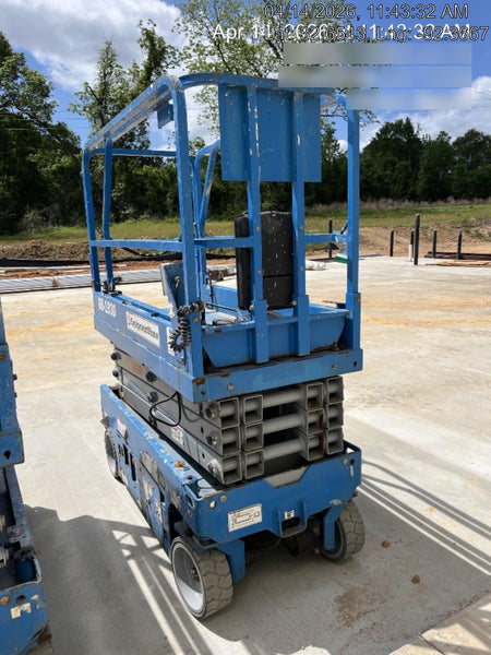 2020 Genie GS-1930 Fixed rails with chain entry gate - Pre A92.20