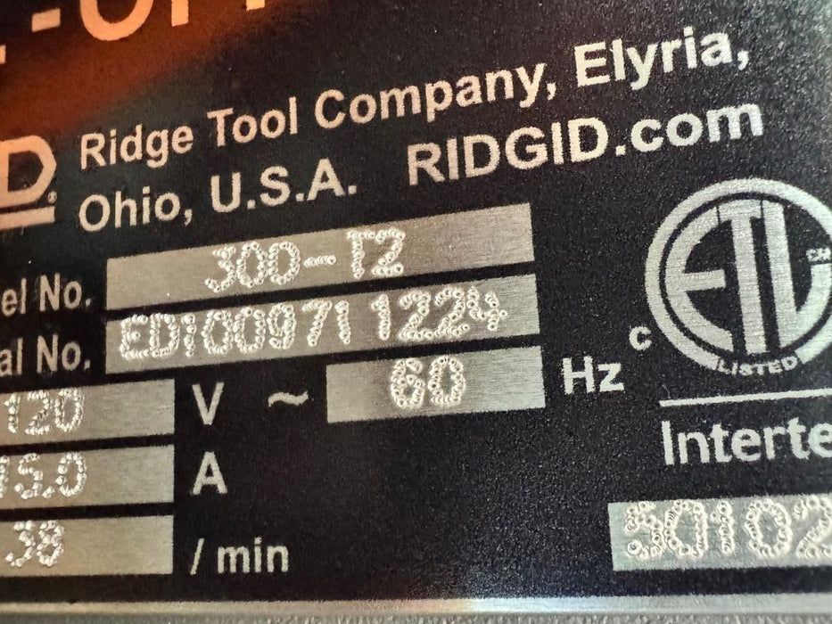 2024 RIDGID 300