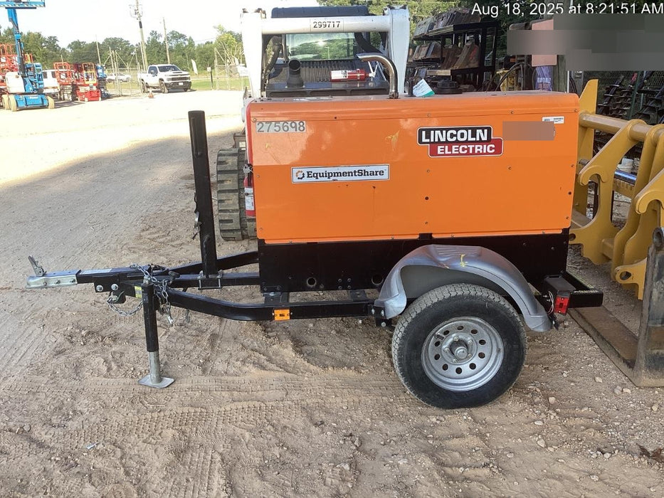 2022 Lincoln Electric LE400 Kubota V1505, Trlr, Cable Rack, Light Kit, ES Decals, T3
