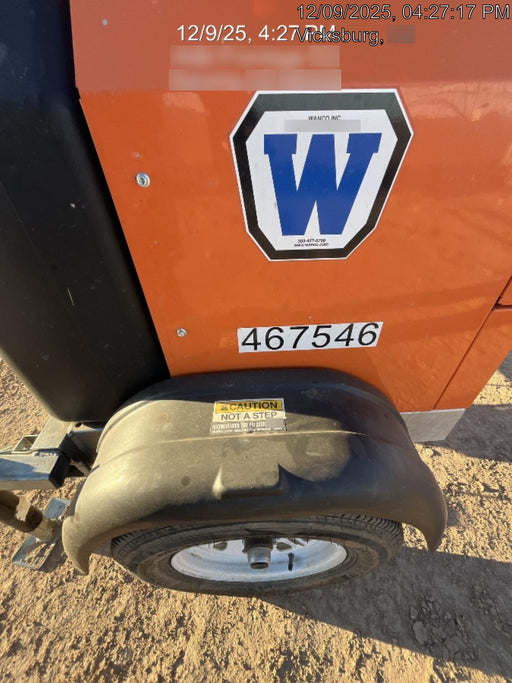 2024 Wanco WLTT-4MM4K Diesel, Deep Sea Controller, Shore Power Plug, Auto Start, (4) 350W LED Floodlights, 4kW Generator, 60 Gal Fuel Tank, 2" Ball, T3