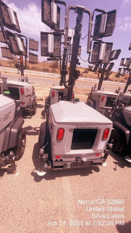 2024 Wacker Neuson LTT4 Diesel, Kohler KDW702, Deep Sea Controller, Auto Start, LED 320W, Bypass Outlet, T3