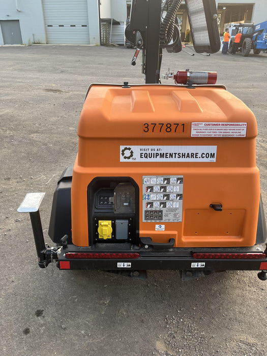 2023 Generac MLT2 Diesel, Flex Switch 120V Input, Powerzone Controller, 
(4) 320W LED Lights, 4kW Generator, 39.9 Gal Fuel Tank, 2" Ball, T3