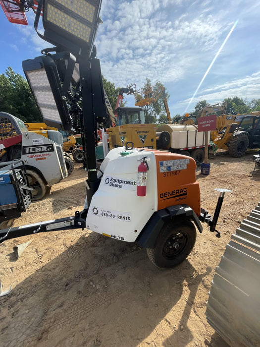 2023 Generac MLT2 Diesel, Flex Switch 120V Input, Powerzone Controller, 
(4) 320W LED Lights, 4kW Generator, 39.9 Gal Fuel Tank, 2" Ball, T3