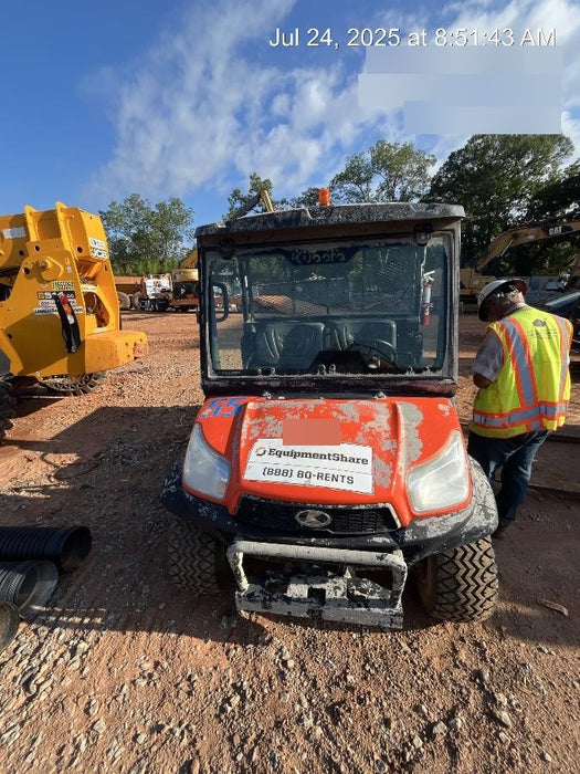 2019 Kubota RTV-X900G-H - 2 Passenger 4wd Utility Cart, LED Strobe, Windshield Tempered Glass, Plastic Canopy, Backup Alarm