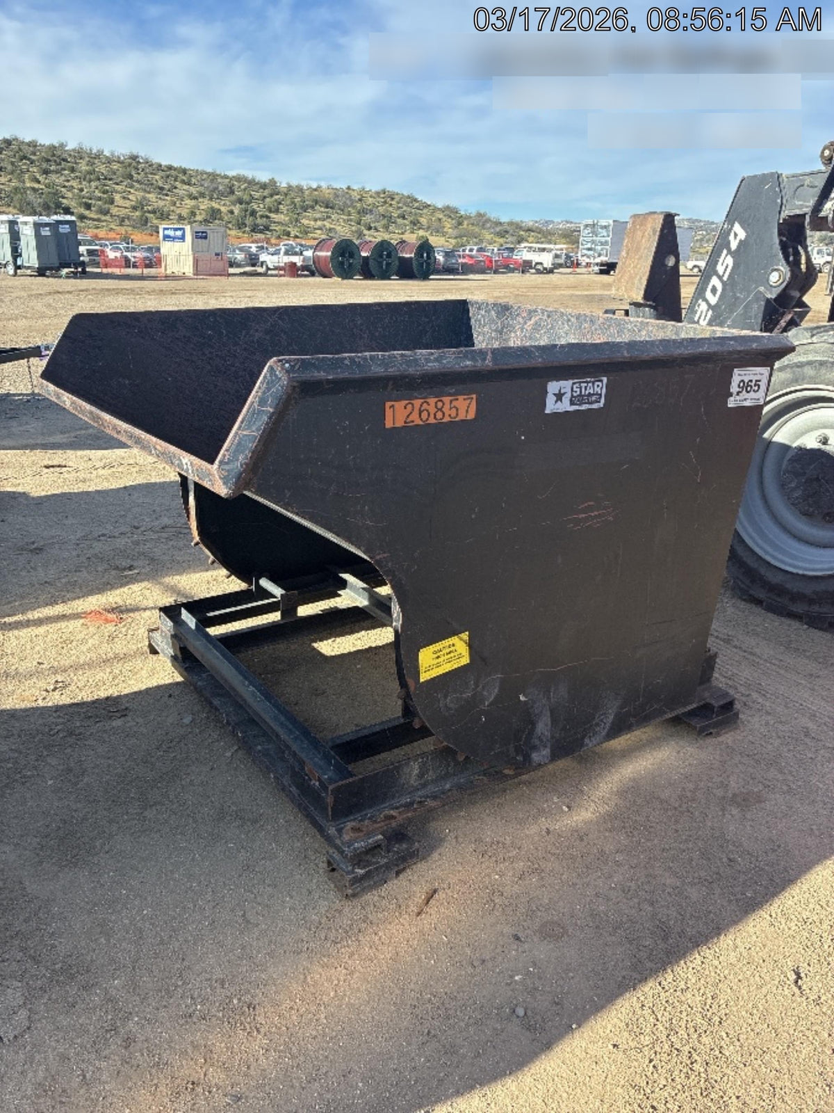 2020 STAR INDUSTRIES M-1820 - Self-Dump Hopper
