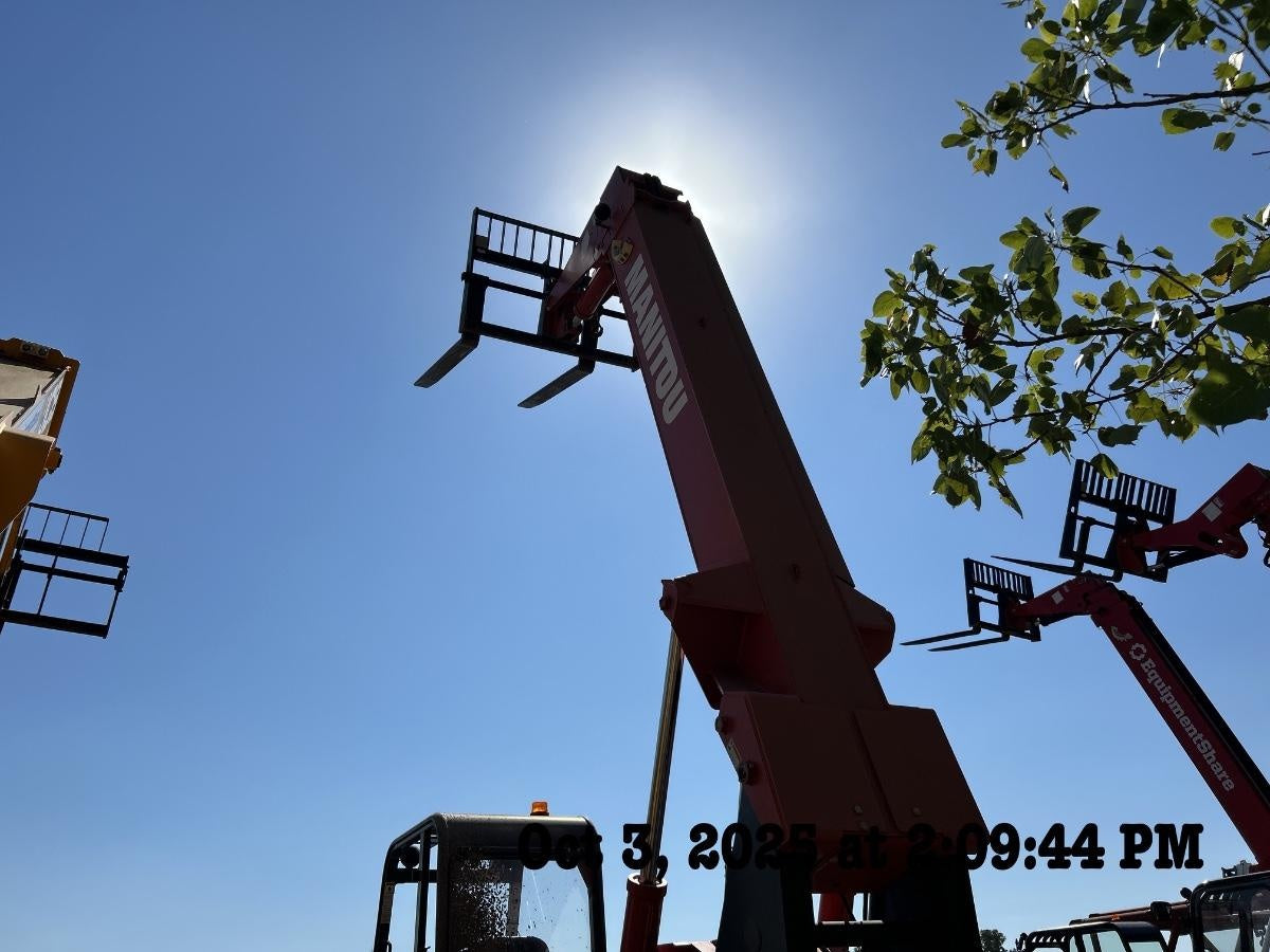 2017 Manitou 12042 Manitou MTA 12042, Solid Tires, 66" Carriage, Open ROPS, Flashing Beacon and Work Light Package