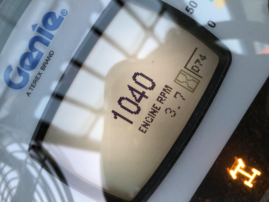 2020 Genie GTH-844 Cab/Heat/Air, Solid Tires, Work Lights, Beacon, Aux Hydraulics, Back up Alarm, Lifting Eye