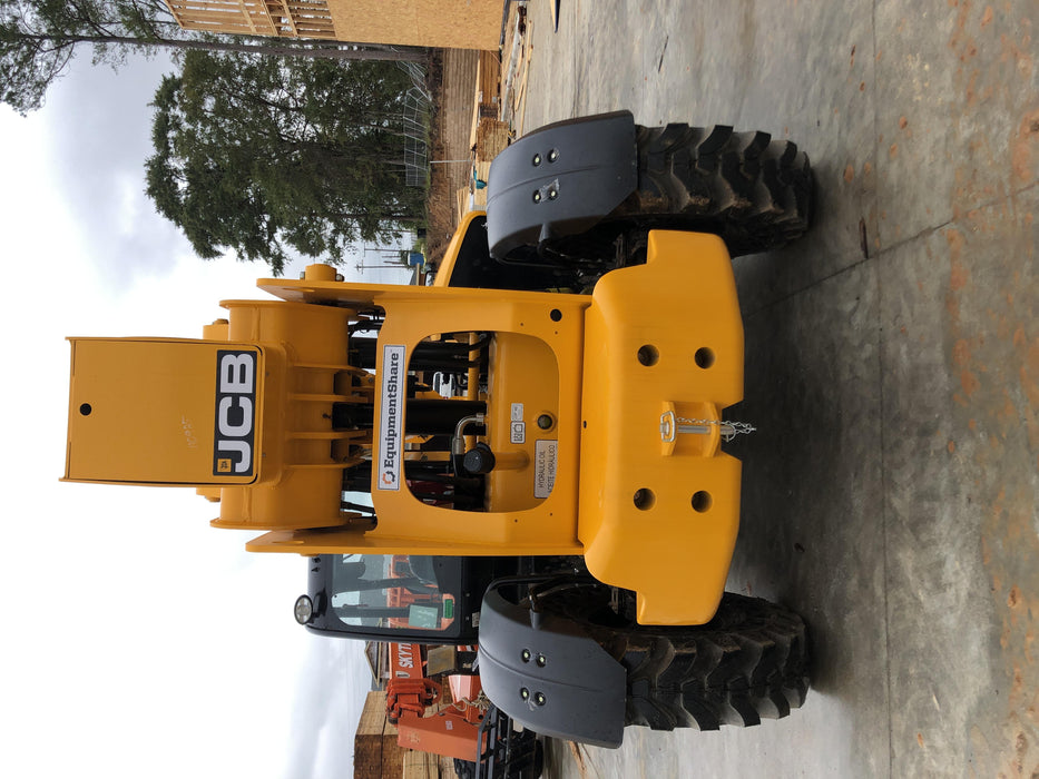2020 JCB 510-56 Canopy, Solid Tires, Work Lights, Beacon, Aux Hydraulics, Back up Alarm, Lifting Eye, ES Decals