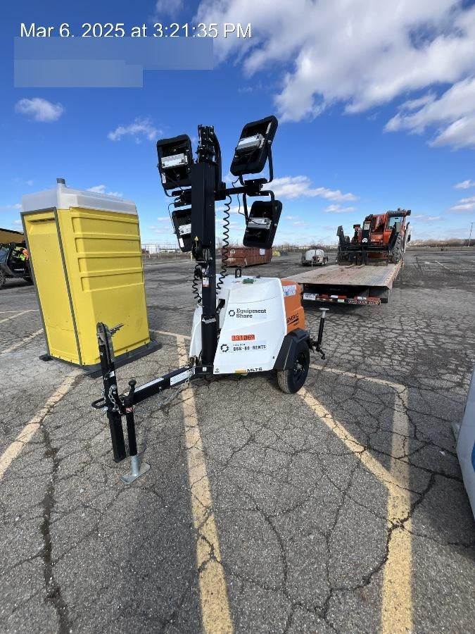 2023 Generac MLT2 Diesel, Flex Switch 120V Input, Powerzone Controller, (4) 320W LED Lights, 4kW Generator, 39.9 Gal Fuel Tank, 2" Ball, T3