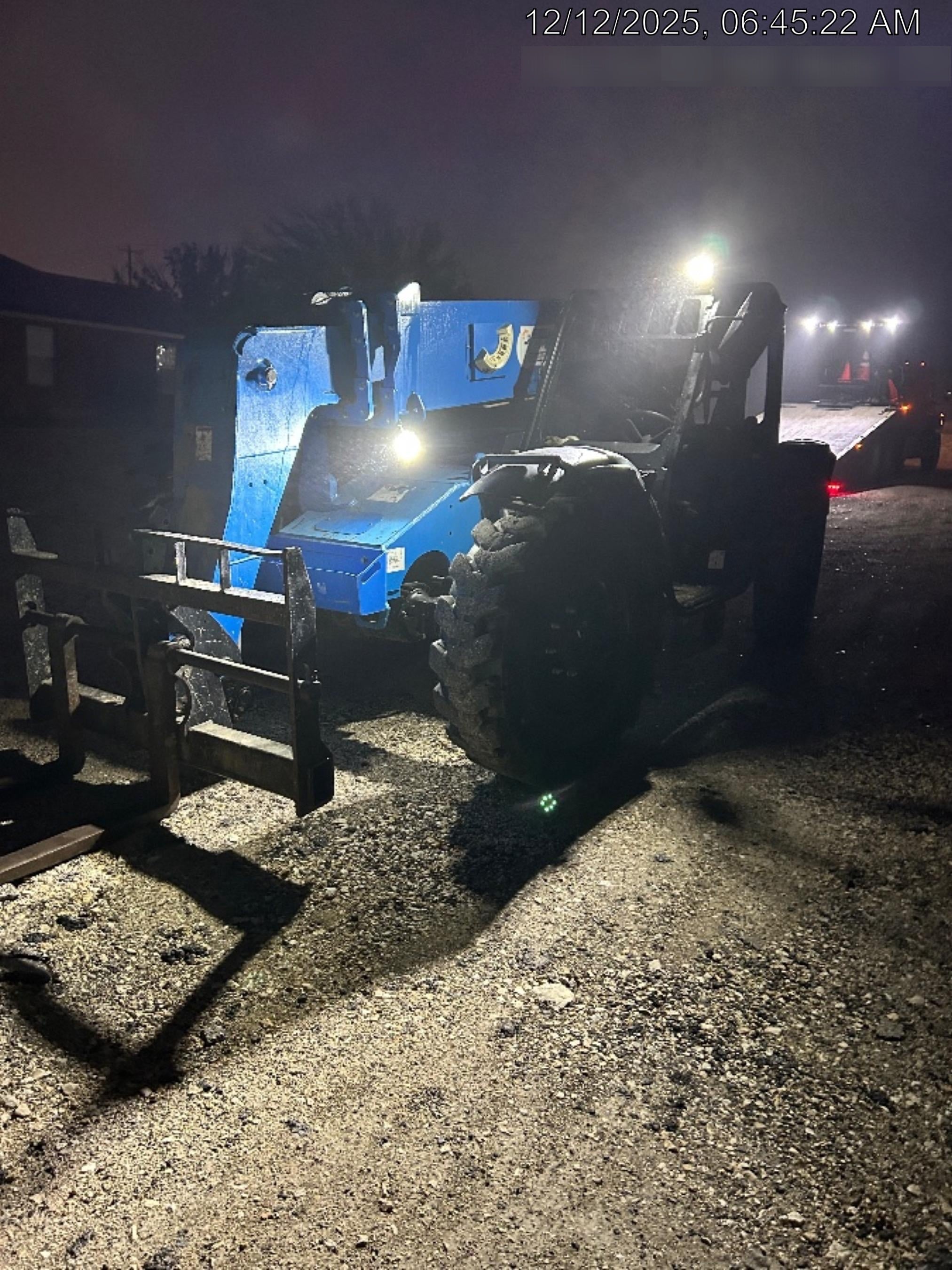 2018 Genie GTH-636 Genie GTH-636 w/Open ROPS, Solid Tires, Work Light/Beacon, 48" Carriage and Forks